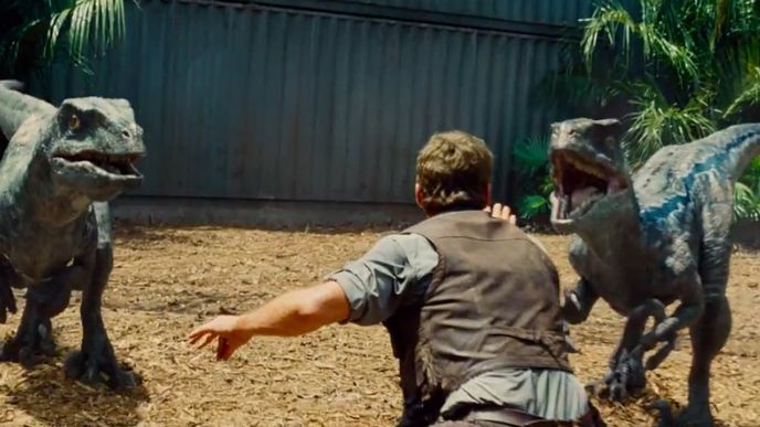 Záběry z filmu Jurassic World Záběry z filmu Jurassic World