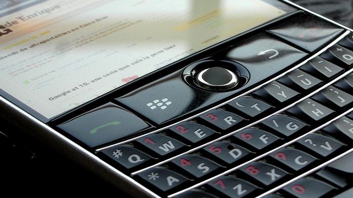 BlackBerry (ilustrační foto) BlackBerry (ilustrační foto)