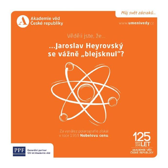 Jaroslav Heyrovský se blejsknul Jaroslav Heyrovský se blejsknul