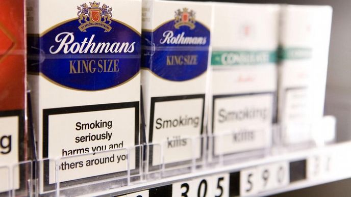 Rothmans, jedna ze značek British and American Tobacco Rothmans, jedna ze značek British and American Tobacco