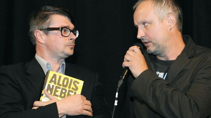Tvůrci filmu Jaroslav Rudiš a Jaroslav Švejdík Tvůrci filmu Jaroslav Rudiš a Jaroslav Švejdík