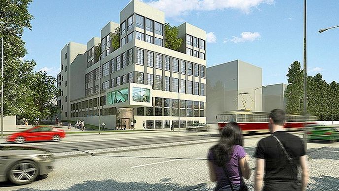 Vizualizace nové podoby sídla někdejší ČKD v Praze Vysočany podle společnosti Star Group, nový majitel může podobu projektu změnit Vizualizace nové podoby sídla někdejší ČKD v Praze Vysočany podle společnosti Star Group, nový majitel může podobu projektu změnit