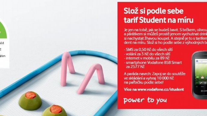 Vodafone, Student na míru Vodafone, Student na míru