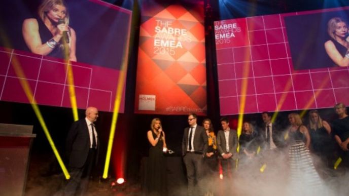 Z předávání cen Sabre Awards EMEA 2015 Z předávání cen Sabre Awards EMEA 2015