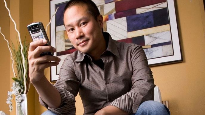 Šéf Zappos Tony Hsieh Šéf Zappos Tony Hsieh