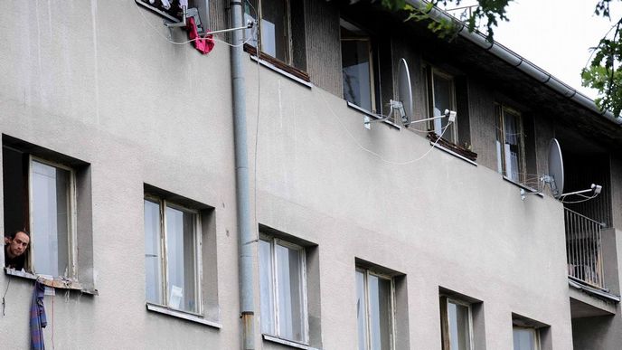Romská ubytovna Romská ubytovna