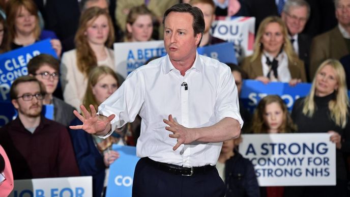 Britský premiér David Cameron Britský premiér David Cameron