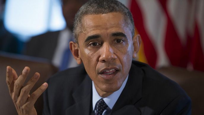 Americký prezident Barack Obama Americký prezident Barack Obama