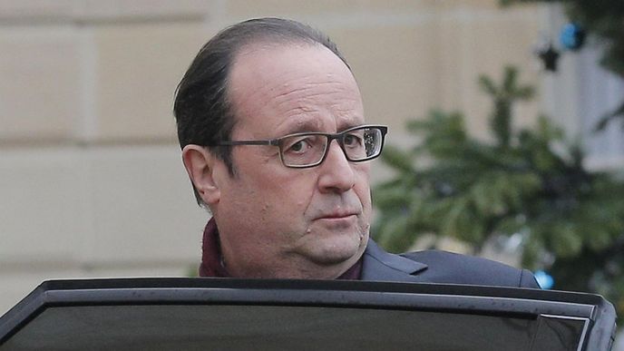 Francouzský prezident François Hollande Francouzský prezident François Hollande