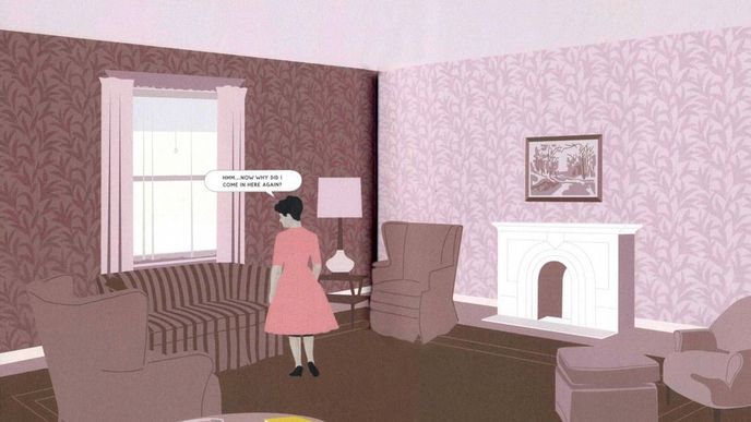 Richard McGuire, komiks Here Richard McGuire, komiks Here