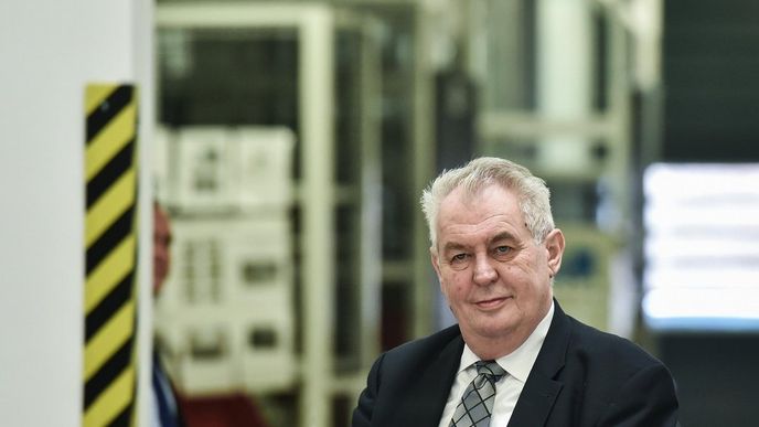 Prezident Miloš Zeman Prezident Miloš Zeman
