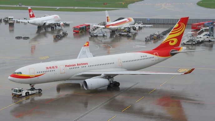 Airbus A330 společnosti Hainan Airlines Airbus A330 společnosti Hainan Airlines