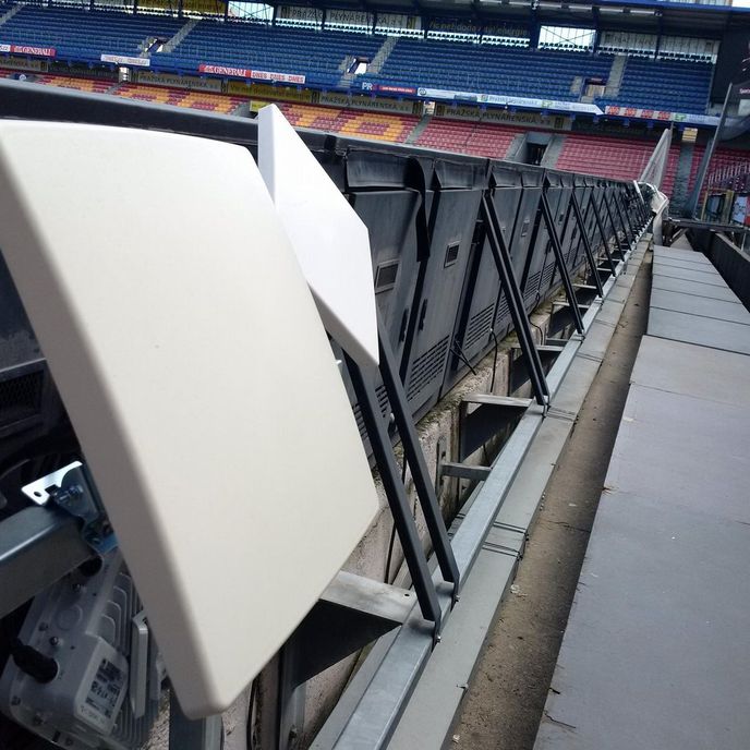 Wi-Fi na stadionu Sparty. Wi-Fi na stadionu Sparty.