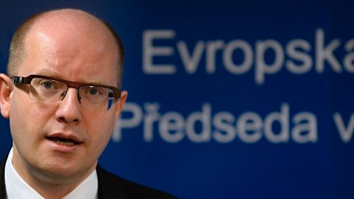 Premiér Bohuslav Sobotka Premiér Bohuslav Sobotka