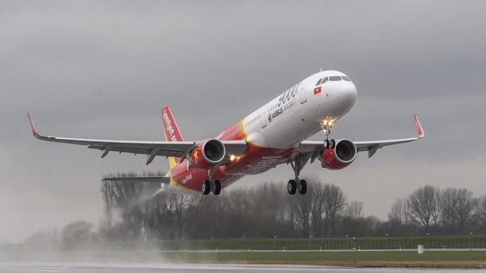 Devítitisící vyrobený Airbus, A321 pro aerolinky VietJet Devítitisící vyrobený Airbus, A321 pro aerolinky VietJet