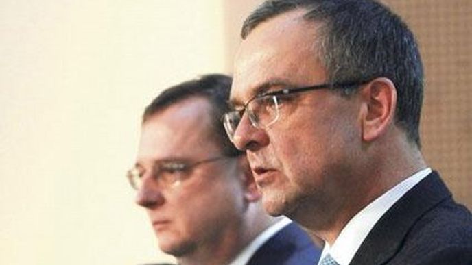 Miroslav Kalousek, Petr Nečas Miroslav Kalousek, Petr Nečas