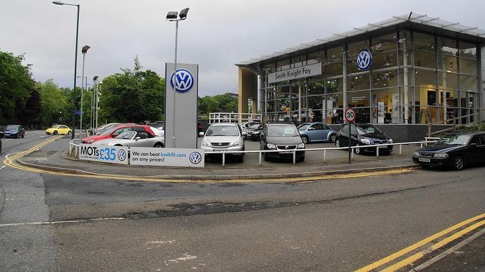 Autosalon Volkswagenu ve Velké Británii Autosalon Volkswagenu ve Velké Británii