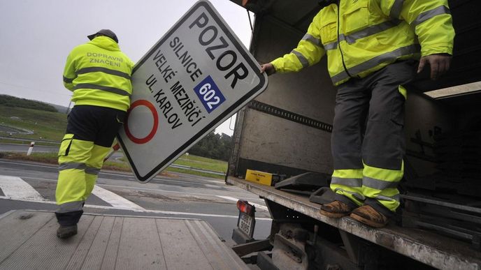 Rekonstrukce dálnice D1 u sjezdu na Jihlavu Rekonstrukce dálnice D1 u sjezdu na Jihlavu