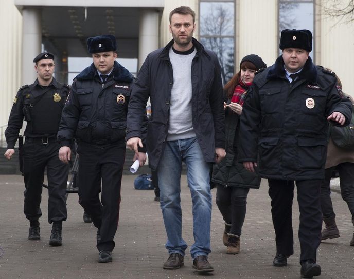 Ruský aktivista Alexej Navalnyj Ruský aktivista Alexej Navalnyj