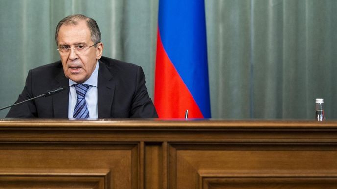Ruský ministr zahraničí Sergej Lavrov Ruský ministr zahraničí Sergej Lavrov