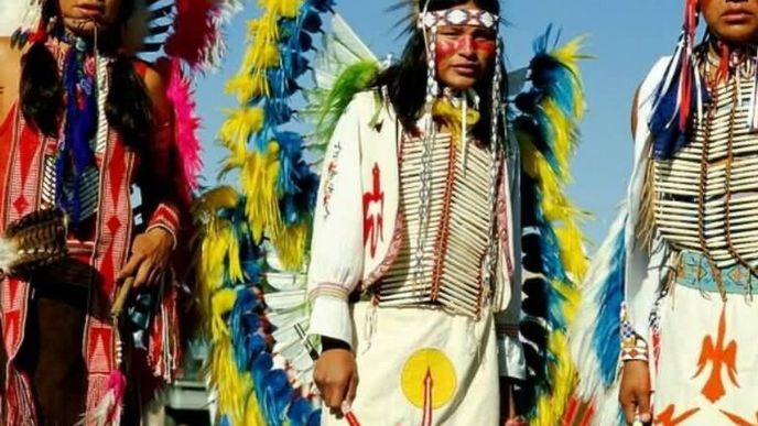Indiáni z kmene Navajo, ilustrační foto Indiáni z kmene Navajo, ilustrační foto