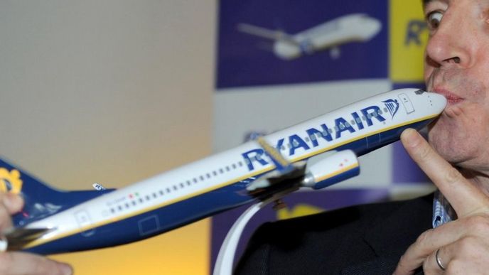 Šéf Ryanairu Michael O'Leary Šéf Ryanairu Michael O'Leary