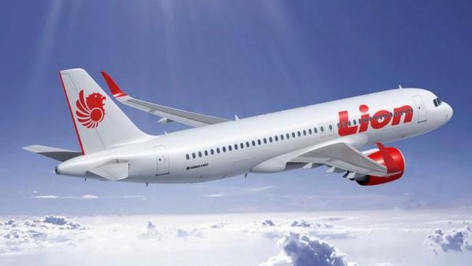 Vizualizace Airbusu A320 v barvách Lion Air Vizualizace Airbusu A320 v barvách Lion Air
