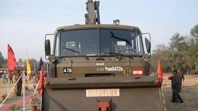 Tatra v indické armádě Tatra v indické armádě