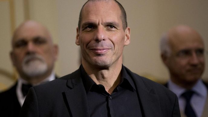 Řecký ministr financí Janis Varufakis Řecký ministr financí Janis Varufakis
