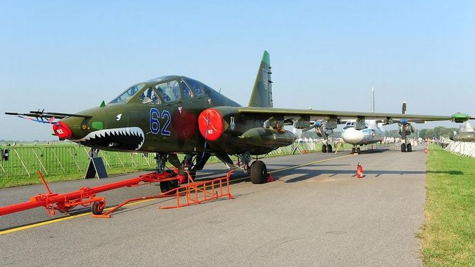 Ukrajinský letoun Su-25 Ukrajinský letoun Su-25
