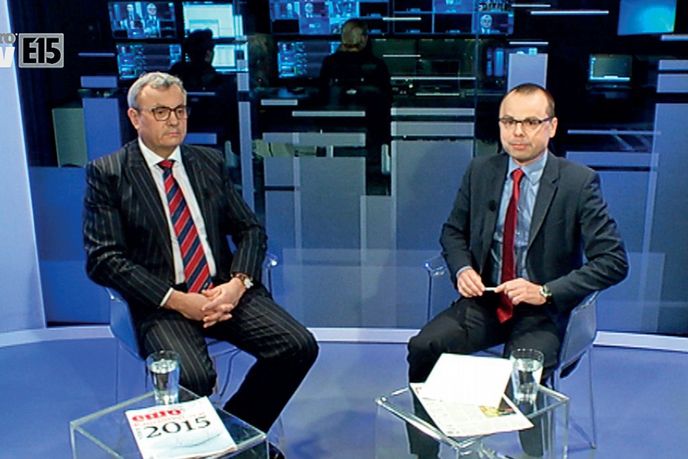 Vladimír Dlouhý hostem diskusního pořadu Euro E15 TV Vladimír Dlouhý hostem diskusního pořadu Euro E15 TV