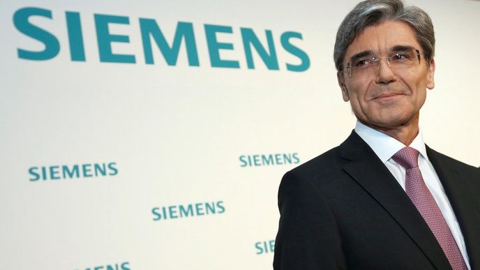 Šéf Siemensu Joe Kaeser Šéf Siemensu Joe Kaeser