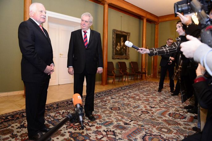 Miloš Zeman, Václav Klaus Miloš Zeman, Václav Klaus