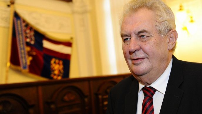 Prezident Miloš Zeman Prezident Miloš Zeman