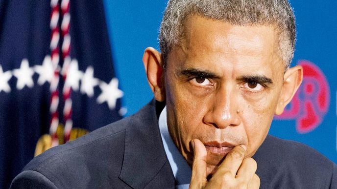 Americký prezidend Barack Obama Americký prezidend Barack Obama