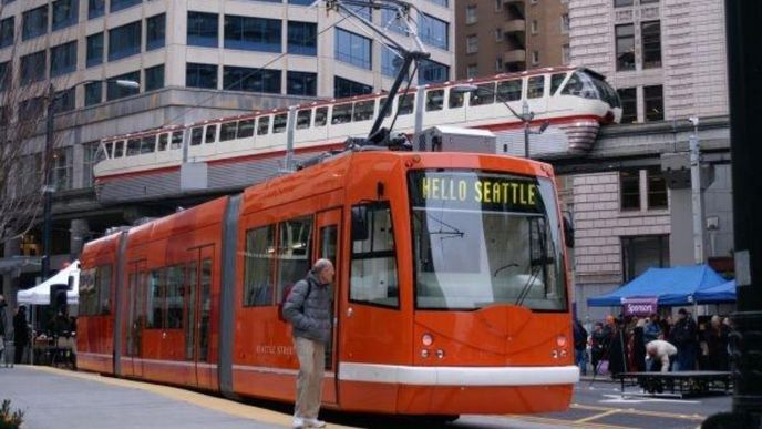 Aktuální tramvajový provoz v Seatle Aktuální tramvajový provoz v Seatle