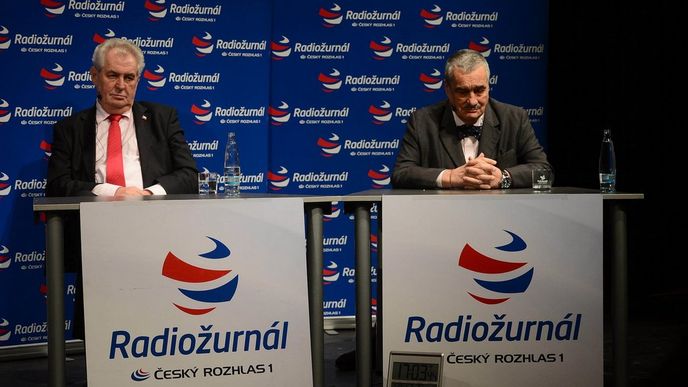 Miloš Zeman, Karel Schwarzenberg Miloš Zeman, Karel Schwarzenberg