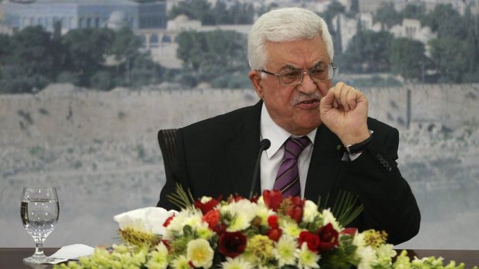 Palestinský prezident Mahmúd Abbás Palestinský prezident Mahmúd Abbás