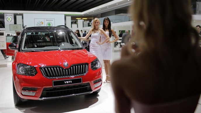 Nová Škoda Yeti na ženevském autosalonu Nová Škoda Yeti na ženevském autosalonu