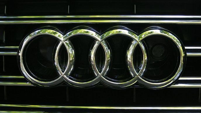 Znak německé automobilky Audi Znak německé automobilky Audi