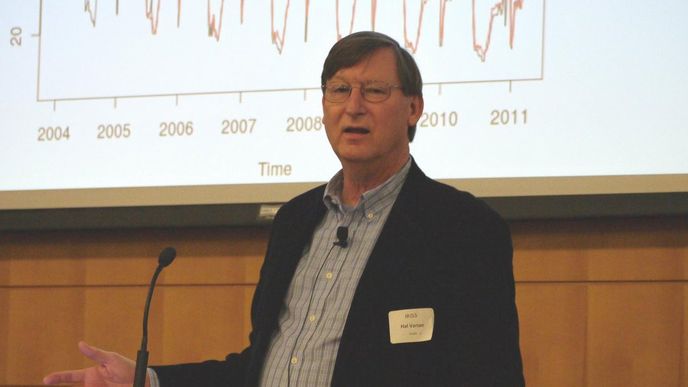 Hal Varian, hlavní ekonom Google. Hal Varian, hlavní ekonom Google.