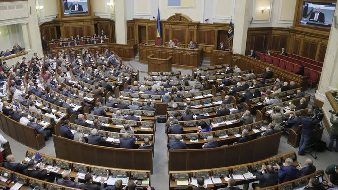 Ukrajinský parlament Ukrajinský parlament