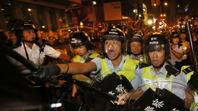 V Hongkongu propukly nové protesty V Hongkongu propukly nové protesty