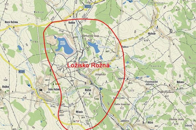 Ložisko uranové rudy Rožná Ložisko uranové rudy Rožná