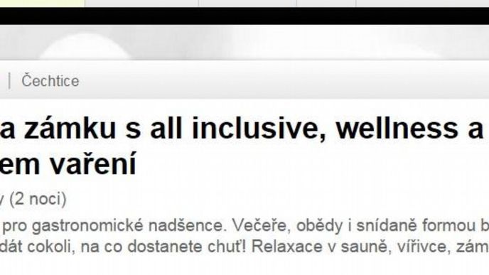 Slevomat, web Slevomat, web