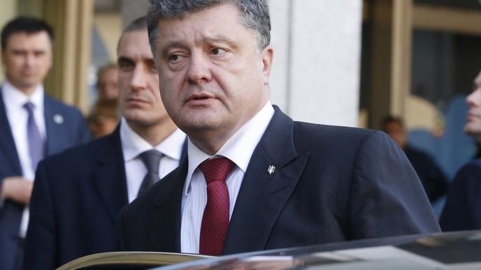 Ukrajinský prezident Petro Porošenko Ukrajinský prezident Petro Porošenko