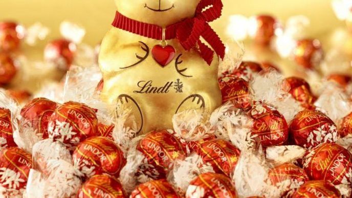 Lindt Teddy. Lindt Teddy.