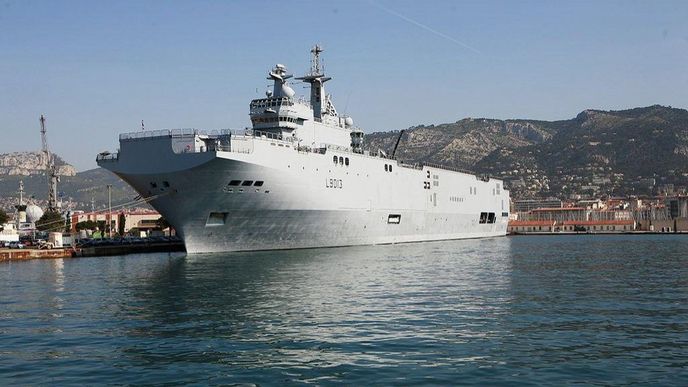Francouzská válečká loď třídy Mistral Francouzská válečká loď třídy Mistral