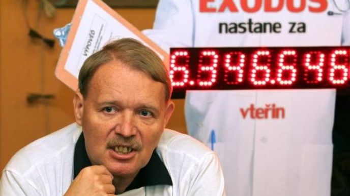 Předseda Lékařského odborového klubu Martin Engel Předseda Lékařského odborového klubu Martin Engel