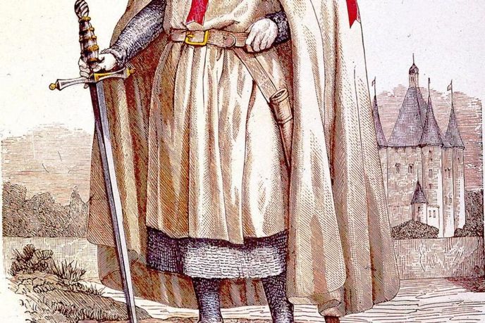 Velmistr templářů Jacques de Molay Velmistr templářů Jacques de Molay